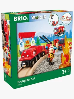 Togbaner & Legeborde|Brio World 33815 Togsæt Med Brandmandstema