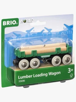 Brio Togbaner & Legeborde-World 33696 Togvogn Med Tømmer