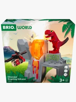 Brio Togbaner & Legeborde-World 36092 Vulkanudbrud med Dinosaur