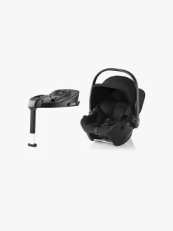 Autostole 0-13 Kg|Britax Römer Baby-Safe Core Autostol Baby inkl. Baby-Safe Core Base, Space Black