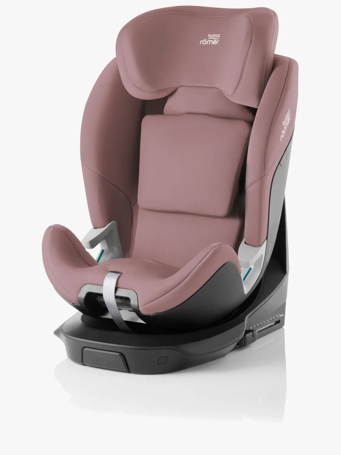 Autostole 9-36 Kg|Britax Römer Swivel Autostol, Dusty Rose Lyserød