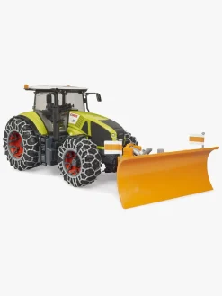 Bruder Legetøjsbiler & -Fartøjer-Claas Axion 950 Traktor med Snekæde & Plov