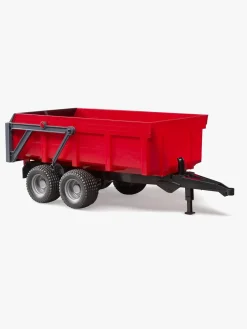 Legetøjsbiler & -Fartøjer|Bruder Fliegl Tippeanhænger, Rød