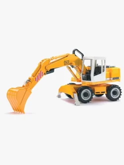Legetøjsbiler & -Fartøjer|Bruder Liebherr Gravemaskine Gul