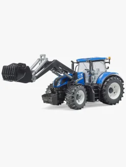 Legetøjsbiler & -Fartøjer|Bruder New Holland T7.315 m. Frontlaster