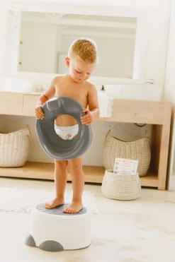 Bumbo Badeværelset-Step N Potte, Slate Grey