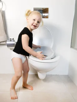 Bumbo Badeværelset-Toiletsæde, Cool Grey