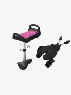 Bumprider Vogntilbehør-Ståbræt inkl. Seat+, Lyserod