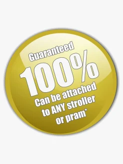 Bumprider Vogntilbehør-Ståbræt m. Sæde, Sort