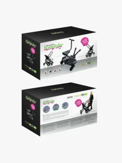 Bumprider Vogntilbehør-Ståbræt m. Sæde, Sort