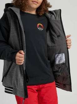 Børn Burton Vintertøj-Game Day Jakke, Heather Bog/True Black