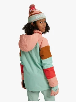 Vintertøj|Burton Hart Jakke, Pink Dahlia/Faded Jade