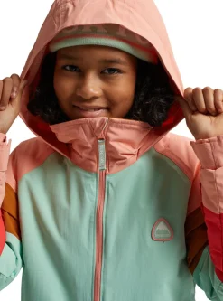 Vintertøj|Burton Hart Jakke, Pink Dahlia/Faded Jade