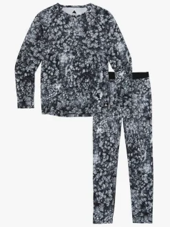 Fleecetøj|Burton Youth 1st layer Skiundertøj, Aerial Pines