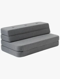 Børn KlipKlap Børnemøbler-by 3 Fold Sofa, Mørkegrå