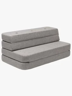 Børn KlipKlap Børnemøbler-by 3 Fold Sofa XL, Multi Grey