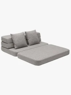 Børn KlipKlap Børnemøbler-by 3 Fold Sofa XL, Multi Grey