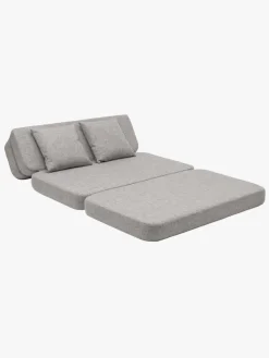 Børn KlipKlap Børnemøbler-by 3 Fold Sofa XL, Multi Grey
