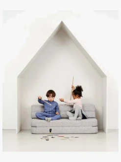 Børn KlipKlap Børnemøbler-by 3 Fold Sofa XL, Multi Grey