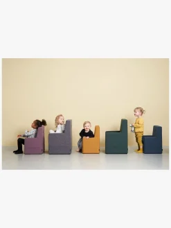 Børnemøbler|KlipKlap by Kids Lænestol XL, Mørkegrå