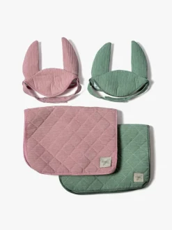 Dukker & Bamser|byASTRUP Sæt Corduroy, Rose Lyserød