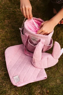 Dukker & Bamser|byASTRUP Sæt Corduroy, Rose Lyserød