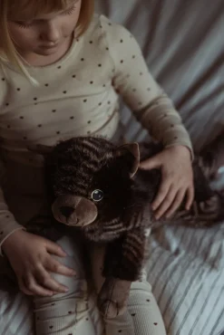 Dukker & Bamser|byASTRUP Tyngdebamse Kat 1.2 kg Sort/Grå