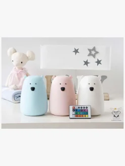Lamper & Belysning|RabbitFriends ByMoxo Lampe Lille Bjørn, Lyserød Lyserød