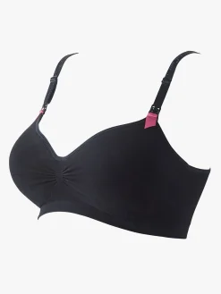 CacheCoeur Tøj Til Mor-Cache Coeur CURVE Seamless Polstret Graviditets/Amme-BH, Black