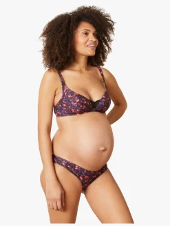 Tøj Til Mor|CacheCoeur Cache Coeur Lilly Graviditetstrusser, Black/Pink Flower