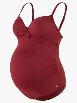 Tøj Til Mor|CacheCoeur Monaco Graviditetsbadedragt, Terracotta Rød