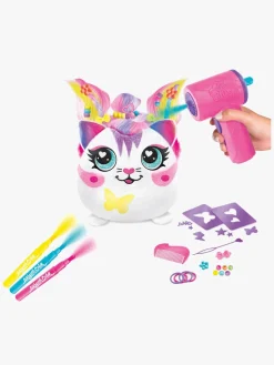 Kreativt Legetøj|AirbrushPlush Canal Toys Airbrush Plush Hair'iffic Squishy Bamse Pal-Precious  17 cm