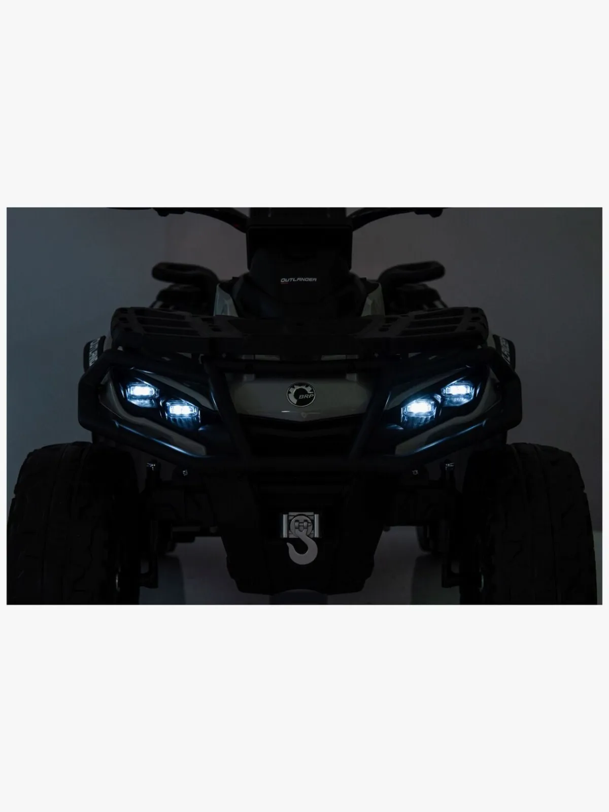 CanAm Elbiler & -Køretøjer-Can-Am Outlander ATV, Grå