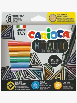 Carioca Kreativt Legetøj-Metallic Fineliners
