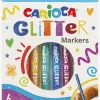 Kreativt Legetøj|Carioca Plus Glittertusser 8-pak