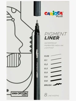 Kreativt Legetøj|Carioca PLUS Pigmentliner 8-pak