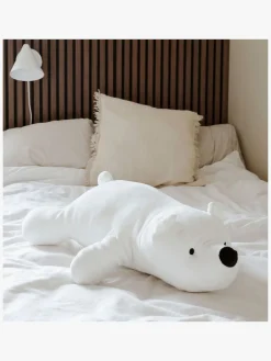 Interiør|CarloBaby Pude Isbjørn, Hvid
