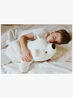 Interiør|CarloBaby Pude Isbjørn, Hvid