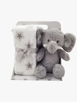 Interiør|CarloBaby  Tæppe Elefant, Grå