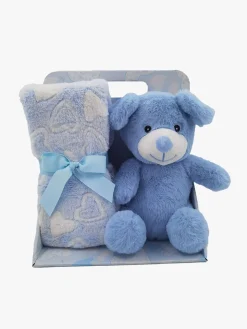 Interiør|CarloBaby  Tæppe Hund, Lyseblå