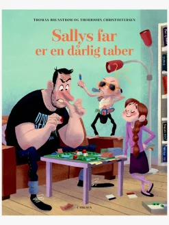 Bøger|Carlsen Bog Sallys far er en dårlig taber