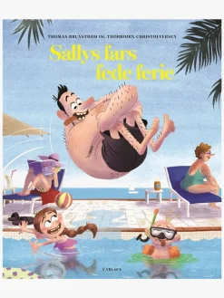 Bøger|Carlsen Bog Sallys fars fede ferie
