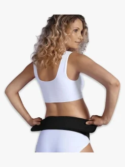 Graviditet|Carriwell Justerbart Graviditetsstøttebælte S/M, Sort