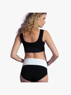 Graviditet|Carriwell Justerbart Over-Maven-Graviditetsbælte S/M, Hvid