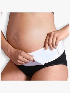 Graviditet|Carriwell Justerbart Over-Maven-Graviditetsbælte S/M, Hvid