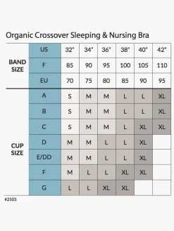 Carriwell Tøj Til Mor-Slåom Graviditets- og Amme-BH, Eco, XL