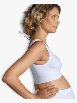 Tøj Til Mor|Carriwell Vente-BH Sømløs, Hvid