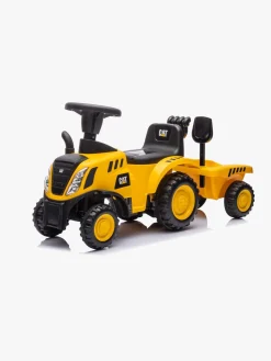 CAT Pedal- & Gåbiler-erpillar Gåbil med Trailer, Gul