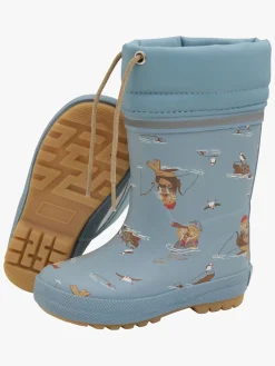 Børn CeLaVi Gummistøvler-Forede Gummistøvler, Smoke Blue