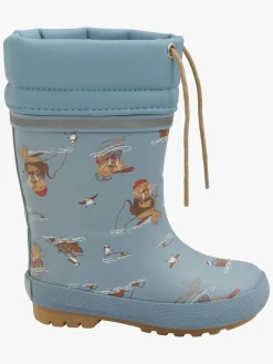 Børn CeLaVi Gummistøvler-Forede Gummistøvler, Smoke Blue